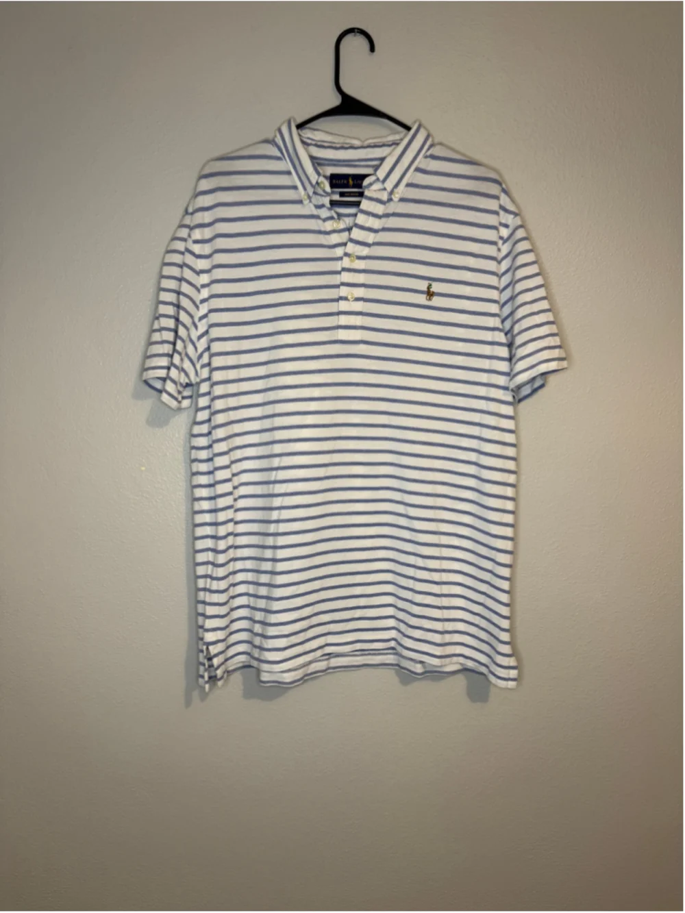 Polo Ralph Lauren Knit Oxford Striped Polo Shirt XL